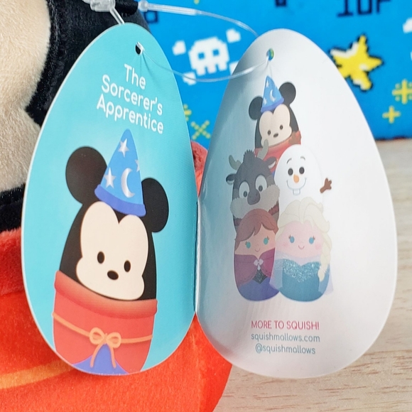 Squishmallow Mickey Mouse 5" UltraSoft Stuffed Disney Pixar Movie Plush Toy NWT - Picture 11 of 12